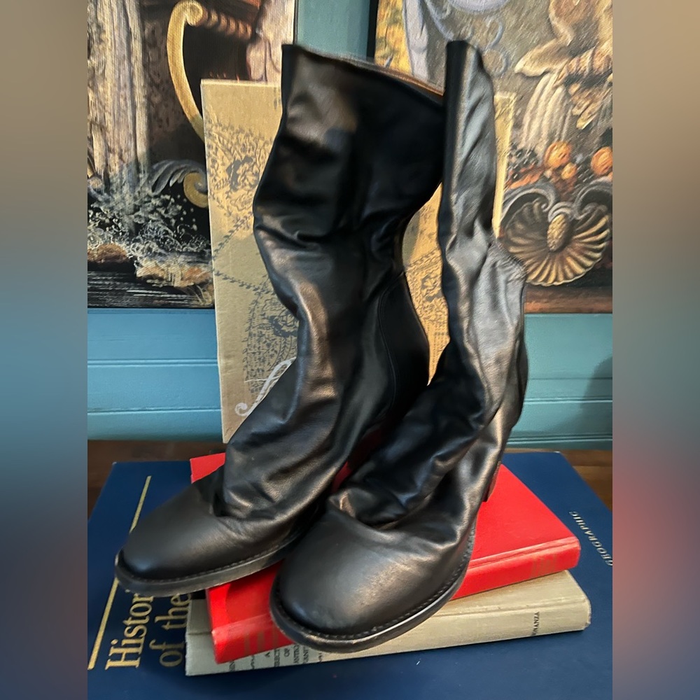 Free People black slouch boots